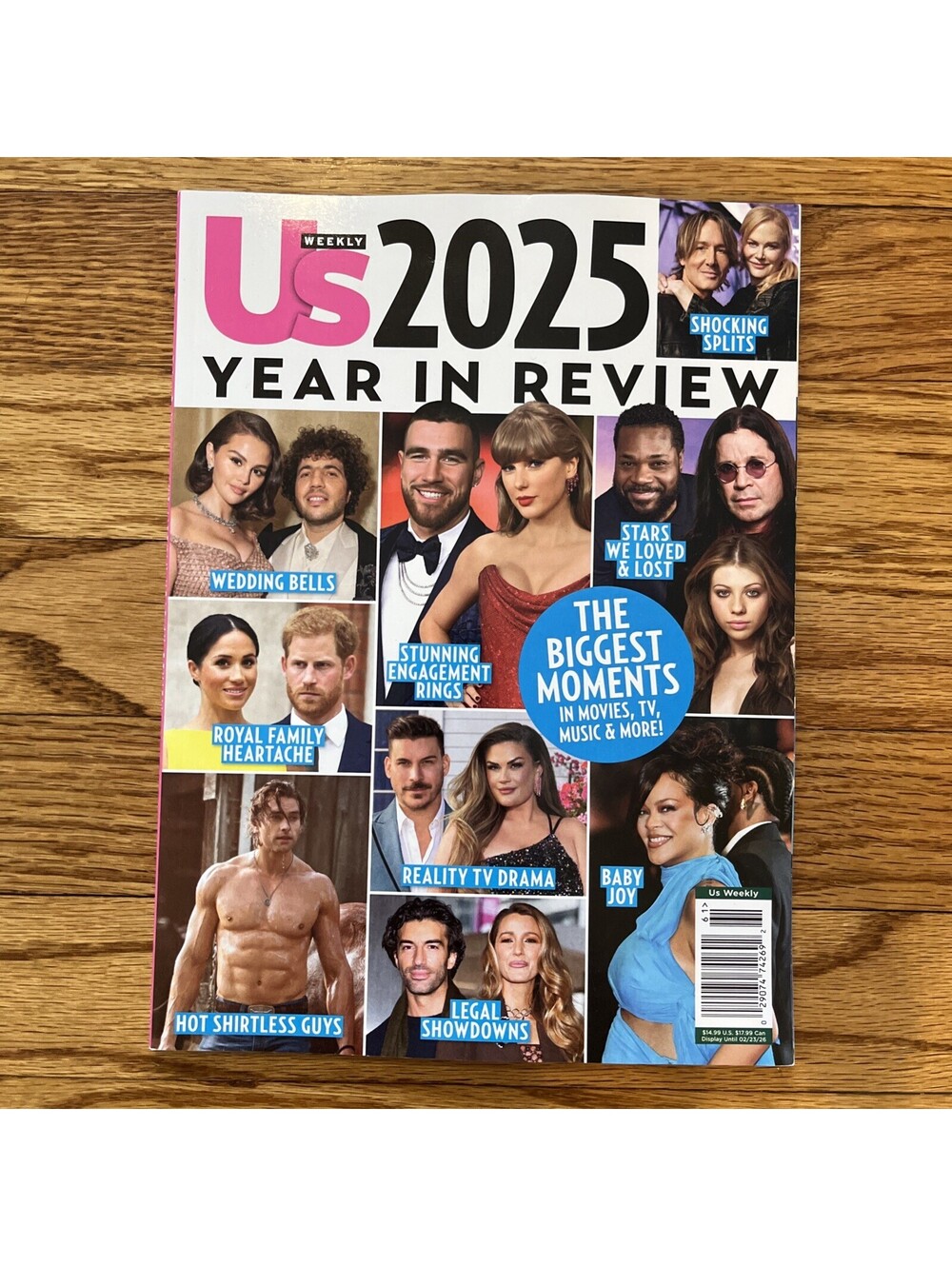 2025 YEAR IN REVIEW SPECIAL 2025 US Magazine Taylor Swift Ozzy Osbourne